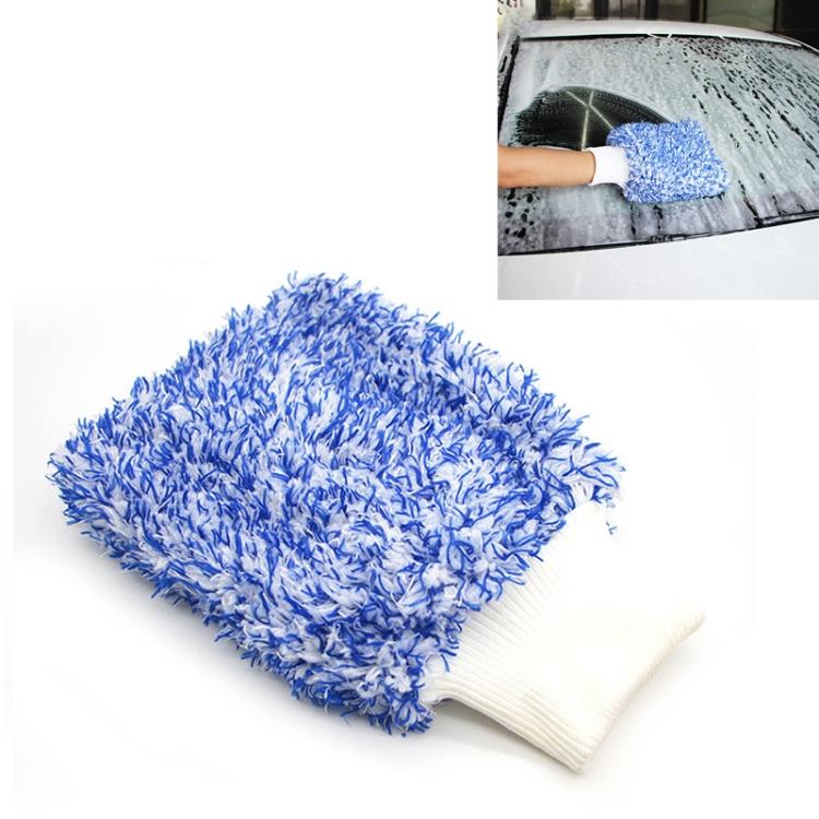 Mikrofaser Staubwischhandschuh Autofenster Waschreinigungstuch Staubwischer Handtuch Handschuhe