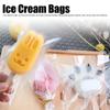 100 Pcs set Transparent Ice Cream Bags Multi Size Rice Crispy Treat Bags  Candy Packaging Supplies