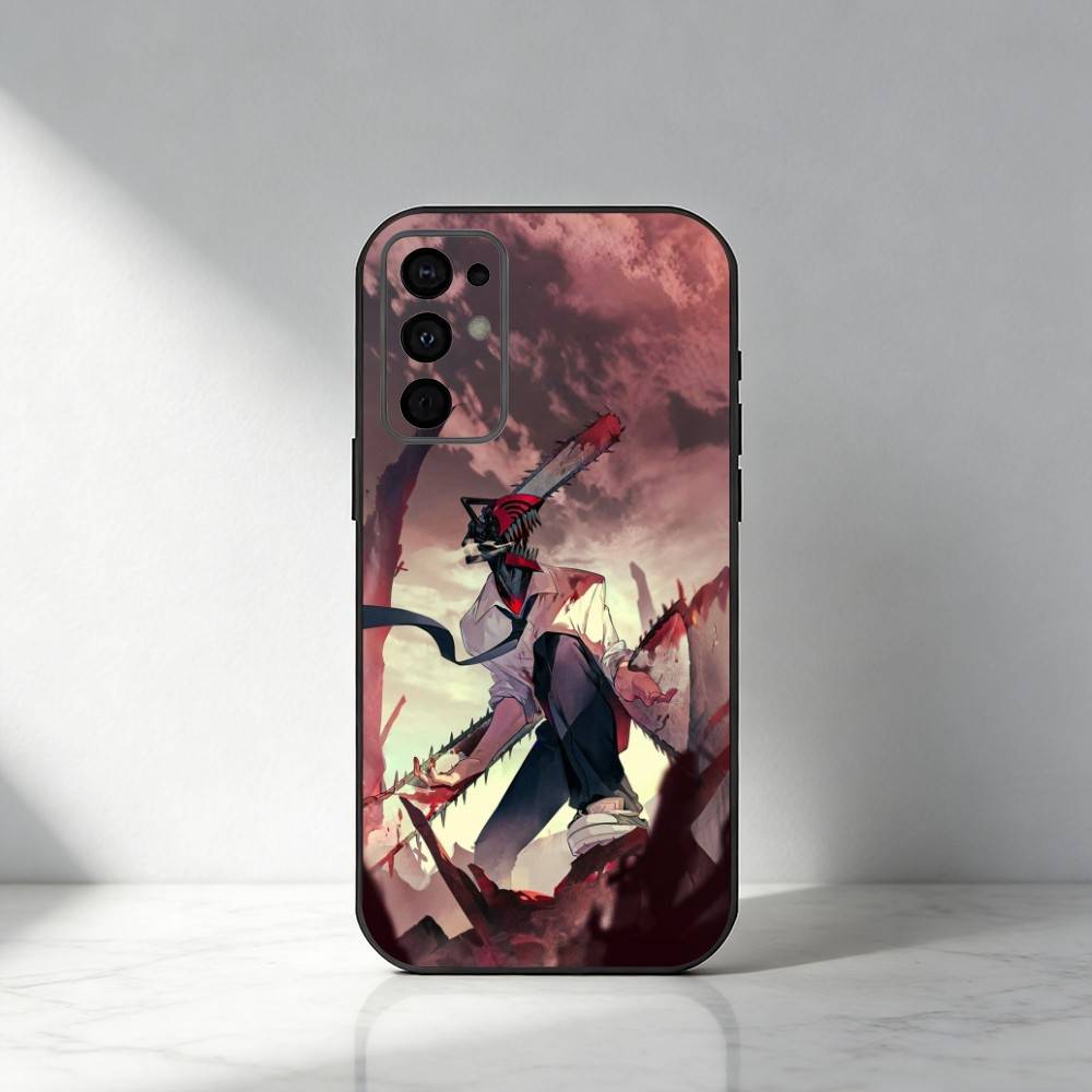 D-Denji C-Chainsaw Man  Phone Case For Samsung S25,S24,S21,S22,S23,S30,Ultra,S20,Plus,Fe,Note,5G Black Cover