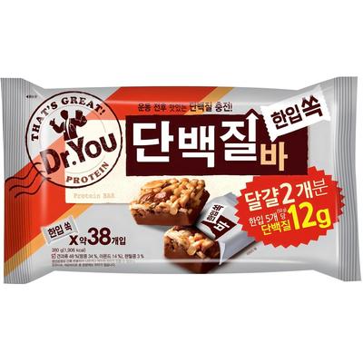 Dr. You One Bite baltyminis batonėlis, 380 g, 1 vnt.