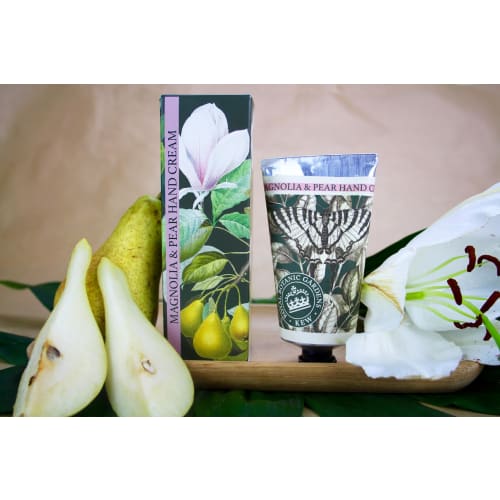 Sanwa Trading English Soap Company KEW GARDEN Luxury Hand Cream Magnolia & Pear