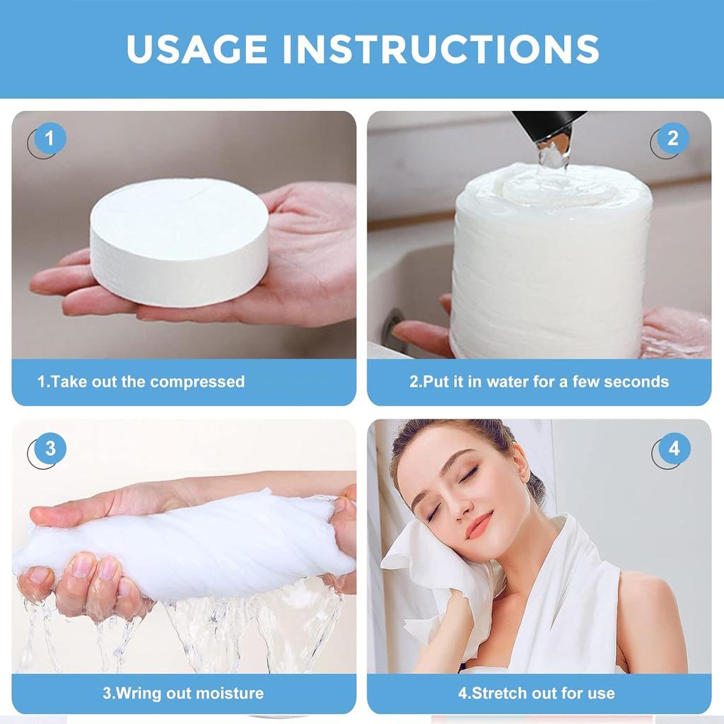Disposable Thickened Towels Individually Packaged For Travel Compressed And Thickened Enlarged Towels Travel And Hotel Supplies