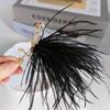 Chic Feather Flamingo Badge 1Pcs Brooch for Women Girls Animal Pin Accessory for Bag Hat Clothes Decoration