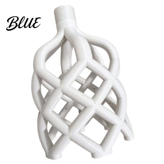 Detachable Shower Head Head 3D Printed Hollow Woven Rainfall Sprayer