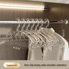 Adjustable Baby & Kids Clothes Rack with Trouser Clips and Small Hangers
