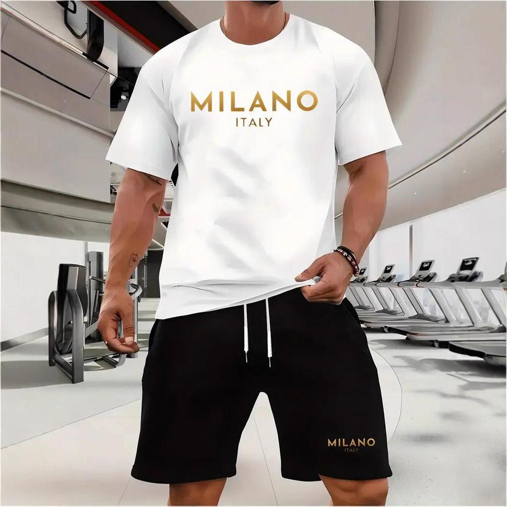 2025 Trendy Mesh Set: Men's Fitness & Casual Sportswear