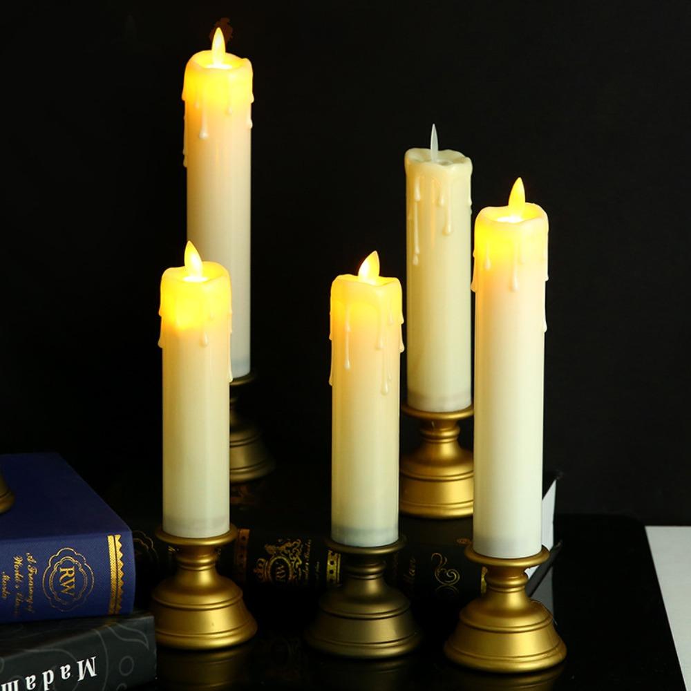 Battery Operated LED Candles Multi-scenario Candle Lights High Quality Candle Holders