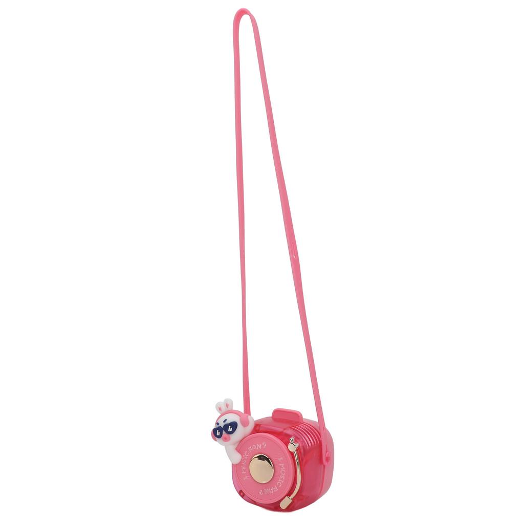 Niedlicher Tragbarer Nackenventilator 3 Geschwindigkeiten Blattloser Mini-Hänge-Nackenventilator Leise USB Wiederaufladbar Tragbar