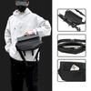 Premium Waterproof Magnetic Buckle Crossbody Bag Personality Fashion Men Messenger Bag Black Minimalist Shoulder Bags Men Bag
