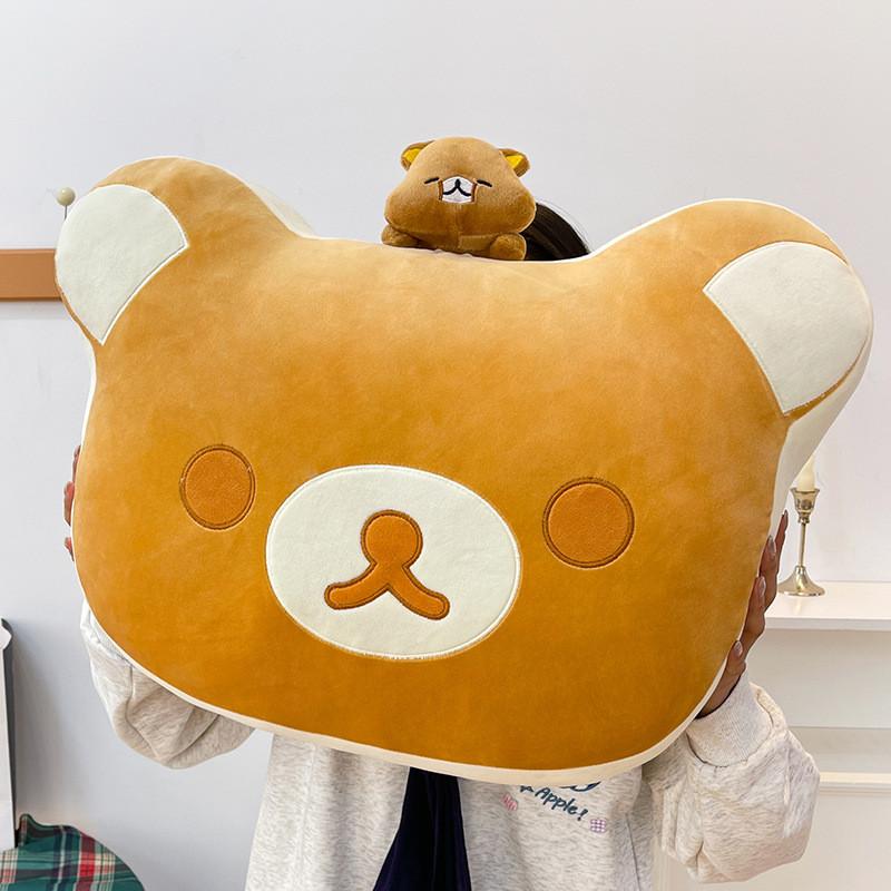 Cuter Rilakkuma Plush Toy Pillow With Pp Cotton For Kids And Adults