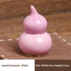 Mini Colorful Ceramic Gourd Lucky Home Decor Handmade Ornament for Prosperity