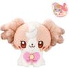 Bandai Puchikyua Plush Toy Puchikyua Komugi with Initial Sticker Vol.2