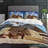 Sphinx Pyramid Blue Sky Sun Duvet Cover With Pillow Case Custom Comforter 3pcs Bedding Set Quilt Cover Double Bed Home Textile