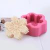 Christmas Silicone Snowflake Mold Candle Soap DIY Aromatherapy Plaster Candle Decorating Mould Candy Chocolate Making Tools