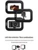 Ulans Rabbit Cage Mobile Fill Light for Outdoor Video and Photography