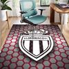 AS Monaco Pattern Rug, Indoor/Outdoor Mat, for Picnic, Gameroom, Bedroom, Office, Living Room, Home Decor Carpet, Birthday Gift