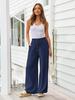 2024 Women's Casual Loose Drawstring Wide-Leg Pants for Spring and Autumn