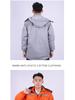 Men's Winter Antistatic Reflective Cotton-Padded Jacket for Cold Storage Workwear