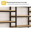 Multi-Layer Display & Storage Rack for Supermarkets and Convenience Stores