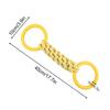 Dog Tug of War Toy Puppy Chewing Puppy Pull Rope Toy for Pet Parents Trainers Animal Lovers Backyard Lawn Garden Farm Park