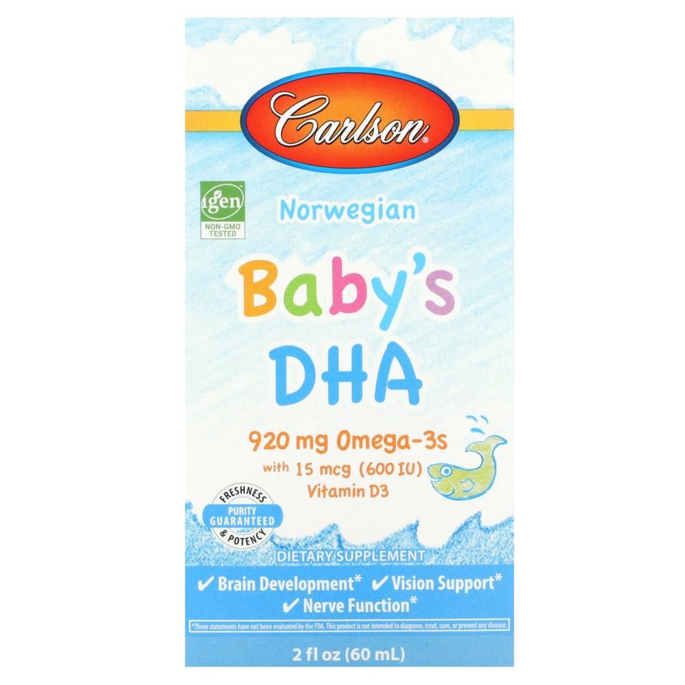 Carlson Special Effects Norwegian Baby DHA 60ml 2 fl oz. Temporarily Out of Stock Soon. Norwegian Baby 1 pcs 60ml