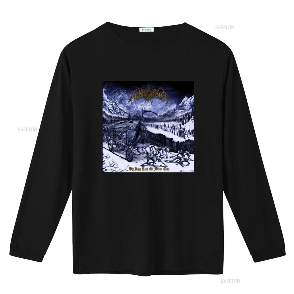 New Ninkharsag The Dread March of Solemn Gods T Shirt Gothic Death Metal Design Available in Sizes S to 5XL vintage Washed