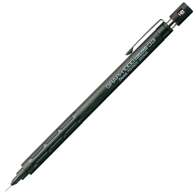 

Pentel mechanical pencil graph 1000 four pro PG1003 0.3mm