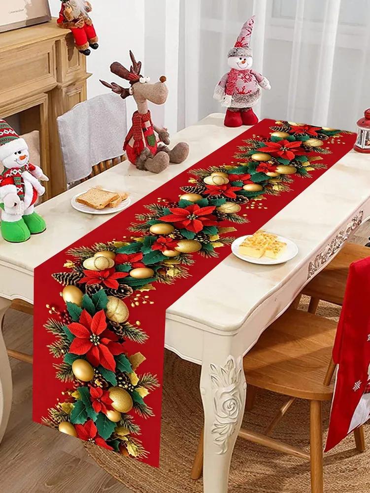 Table track 35x180 cm polyester anti-slip coating multi-colored