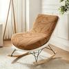 Jacquard Stretch Rocking Chair Cover All-inclusive Elastic Sofa Slipcover Washable Removable Protector for Balcony Living Room