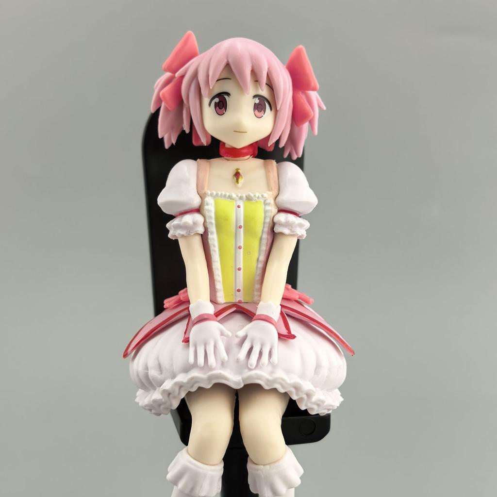 Anime 17.5-18.5Cm Kaname Madoa Akemi Homura Sitting Posture And Standing Posture Cute Sweet Figure Pvc Model Toys Gifts In Stock