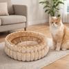 Warm Cat Sofa Bed Round Plush Pet Mat Dog Sleeping Mat Dog Kennel  for Cats and Dogs
