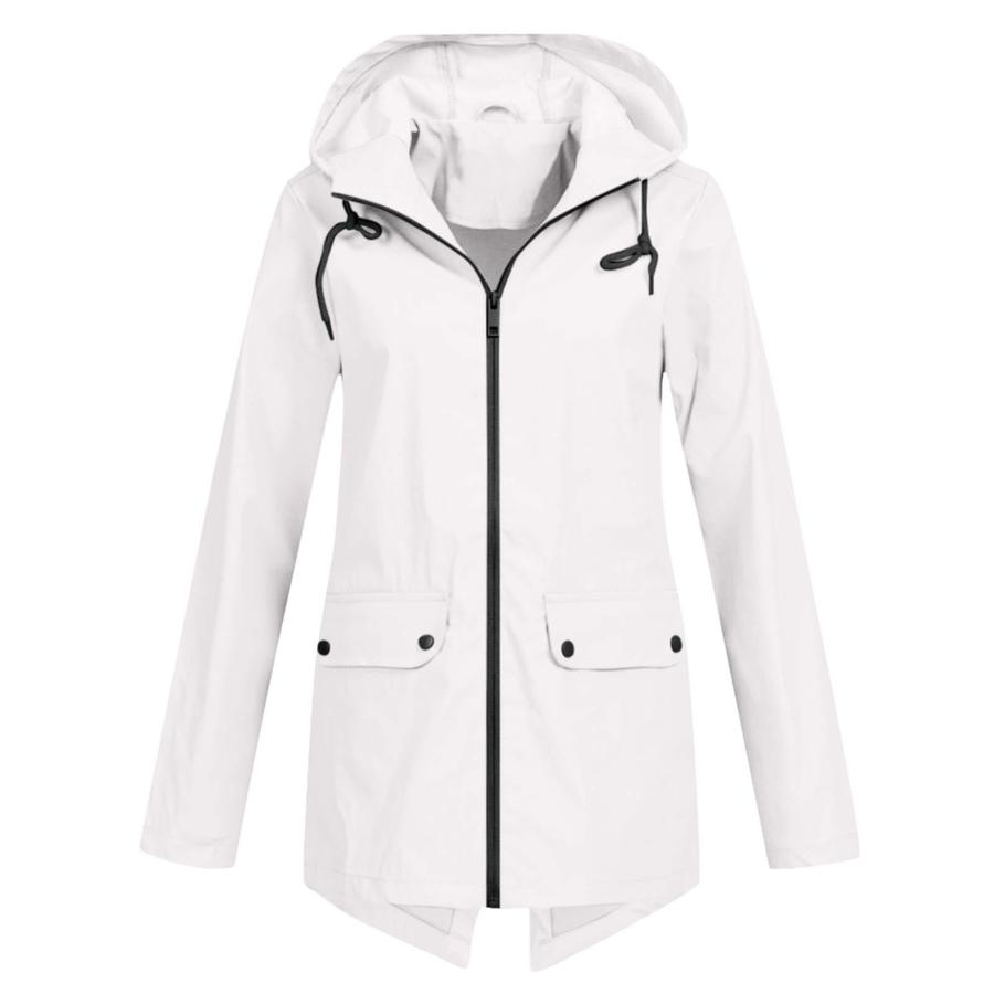 Windproof Hooded Lightweight Outdoor Windbreaker Jacket Thin Women's Outerwear