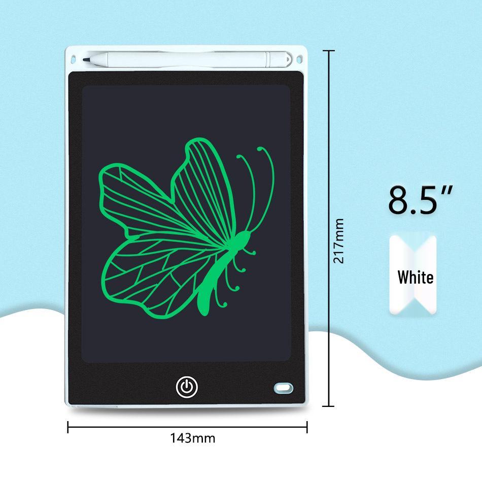 Children's LCD Writing & Drawing Tablet - 8.5", 10", 12" Erasable Doodle Pad