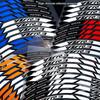 Modifizierte Felgenaufkleber mit reflektierenden Innenringaufklebern sind für die Yamaha R3 geeignet.