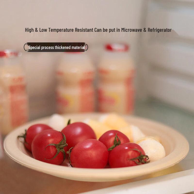 Biodegradable Wheat Straw Disposable Plates & Dishes