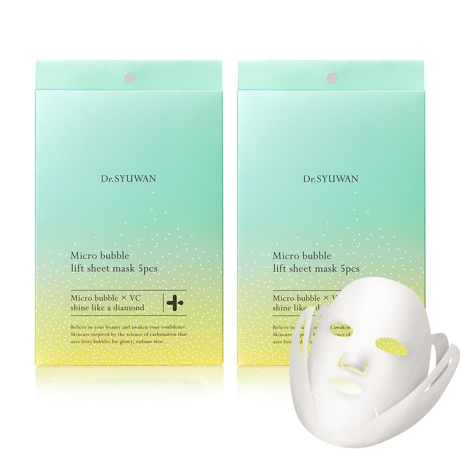 

Syuwan Vitamin C Sheet Mask Boxes Sheets x 2 Pore Pore Care Pack Dr. Lift-Up [2 (5 Boxes)] Moisturizing, Care, Dullness,