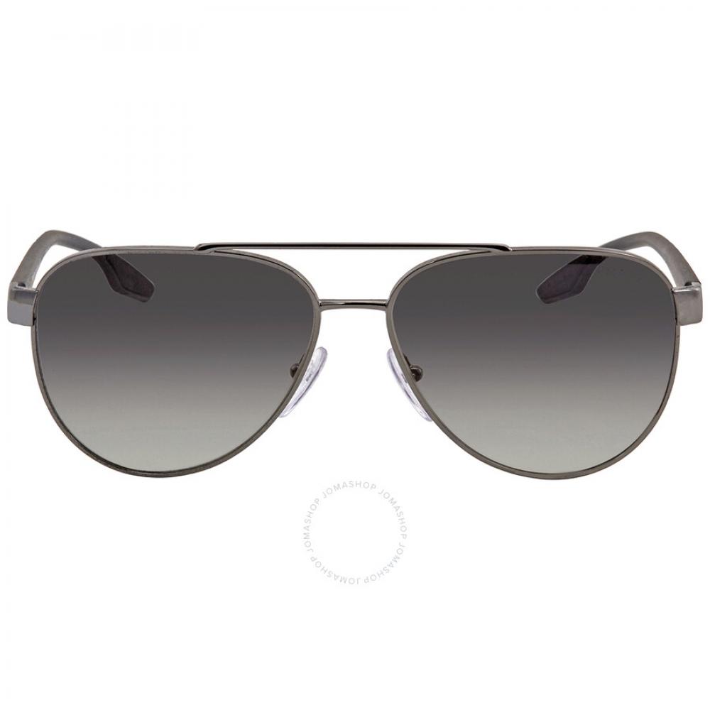 

Prada Linea Rossa Grey Gradient Pilot Unisex Sunglasses Ps54ts 5av3m1 58 Ps 54ts 5av3m1 58