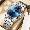 PAAZOMU Montre à Quartz Ultra Mince Hommes Femmes Style Minimaliste Étanche Lumineuse Bracelet Confortable Quotidien Bureau Cadeau