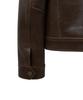 Noirer Antique Cow Leather Trucker Jacket (Brown)