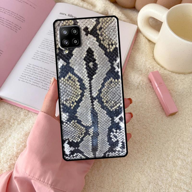 Python Snake Skin For Samsung Galaxy A56 A54 A34 A14 A06 A16 A26 A36 A12 A32 A52 A13 A33 A53 A15 A35 A55 Case