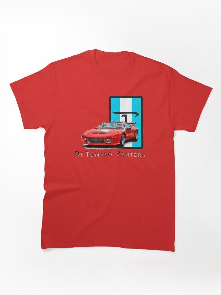 Pantera Red De Tomaso Pantera Classic Unisex T-Shirt