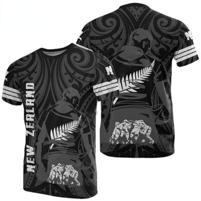 2023 Divertente RUGBY T Shirt Uomo Abbigliamento Estivo Casual Traspirante Manica Corta 3D Girocollo T-Shirt Sport Boxer Moda Magliette