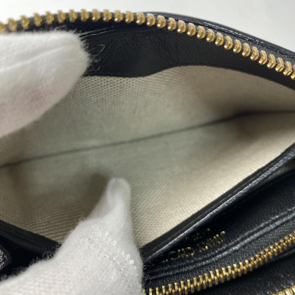 Used JIMMY CHOOPurse black leather Women