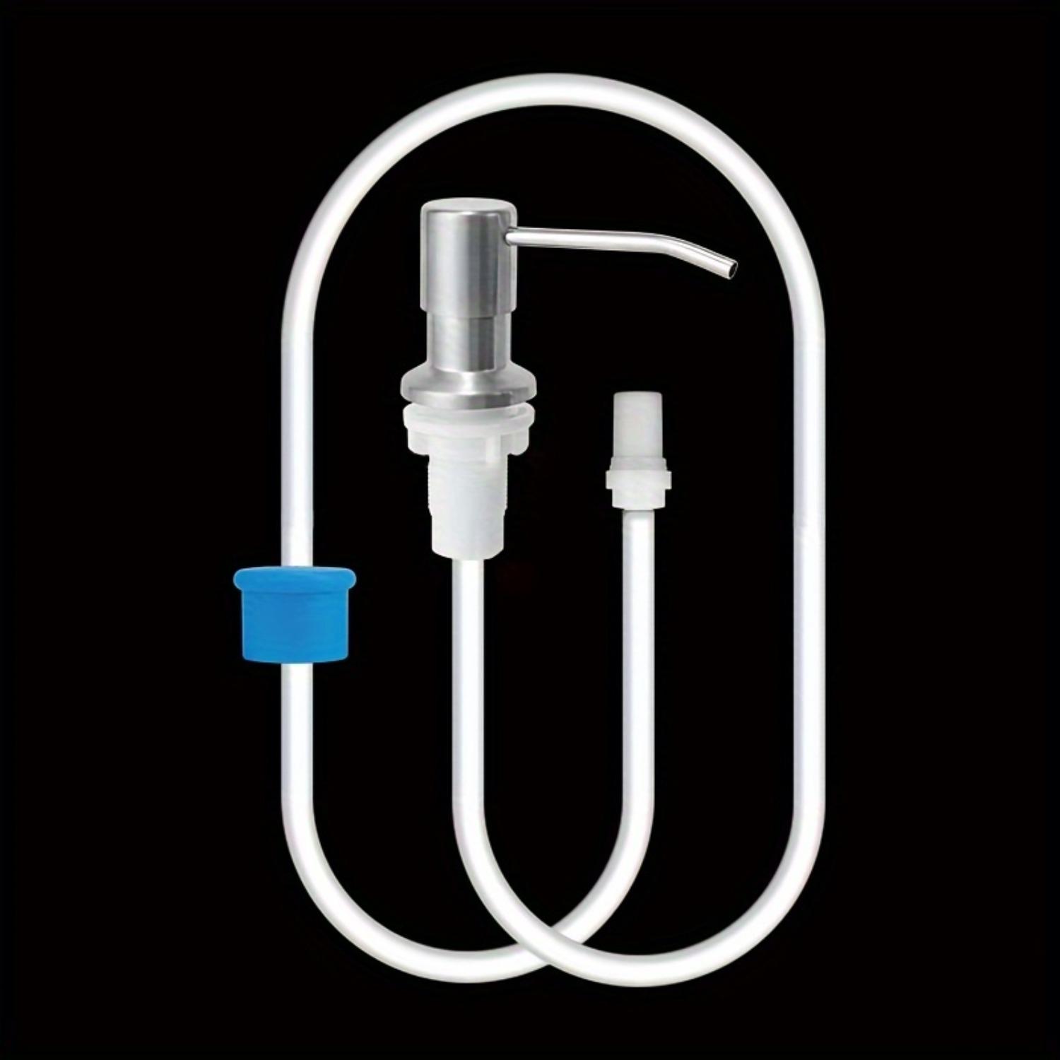 

Дозатор для мыла из нержавеющей стали 304 для кухонной мойки, дозатор для моющего средства, удлинительная трубка, дозатор для моющего средства