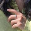 Colorful Inlaid Zirconia Ultra Sparkling Adjustable Ring For Women With Unique Design Fashion