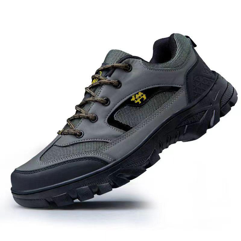 Outdoor Hiking Shoes Men's, Sports Shoes New Casual Shoes Light High-top Training Shoes Men's Hiking Shoes