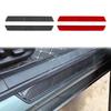 Stickers Carton Fiber For Cadillac CT5 -2024 Automotive Interior Decal Kit Door Sill Shifter Cup Holder Refurbish Decoration