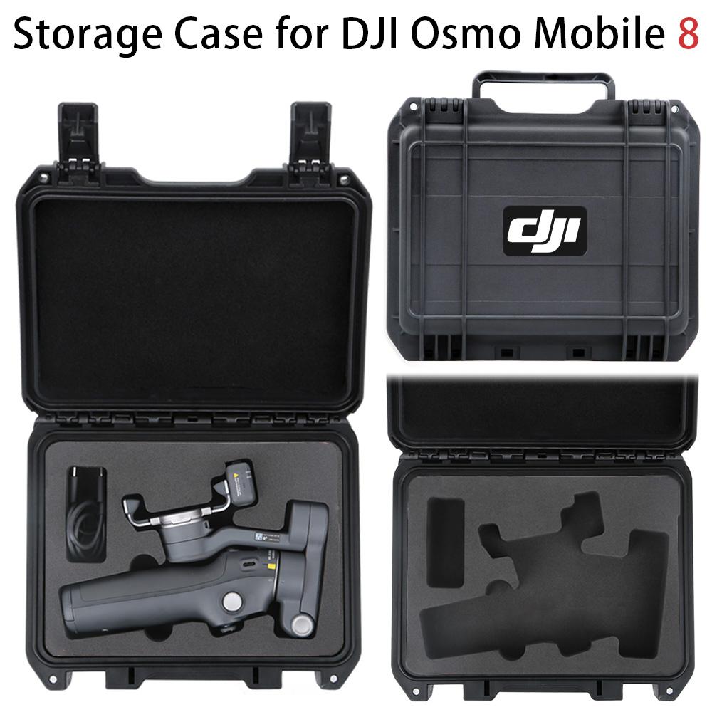 for  Osmo Mobile 8 bag Hard Case explosion-proof Carrying Bag Portable Box Handheld Suitcase Cover DJI Osmo 8 Accessories