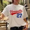 Venezuela Shirt 27 Unisex Vintage T-Shirt Venezianisches Erbe Damen T-Shirt Lateinamerika Oberteile Vene