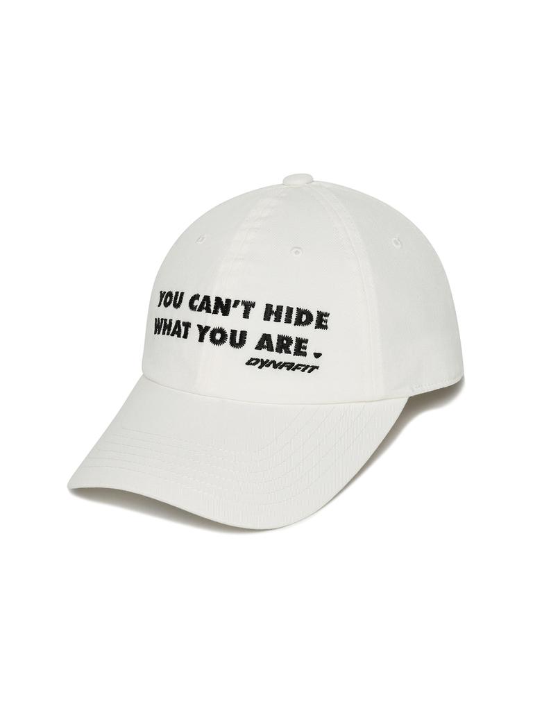 DYNAFIT Lettering Washed Ball Cap_Off White Yua26C03W3